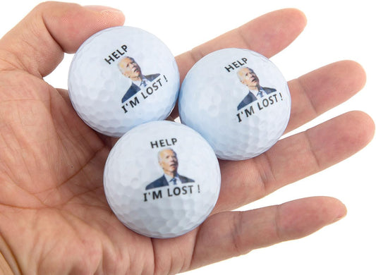 Limited Edition Biden "Help I'm Lost" Golf Ball