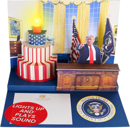 Limited Edition Trump Birthday Card